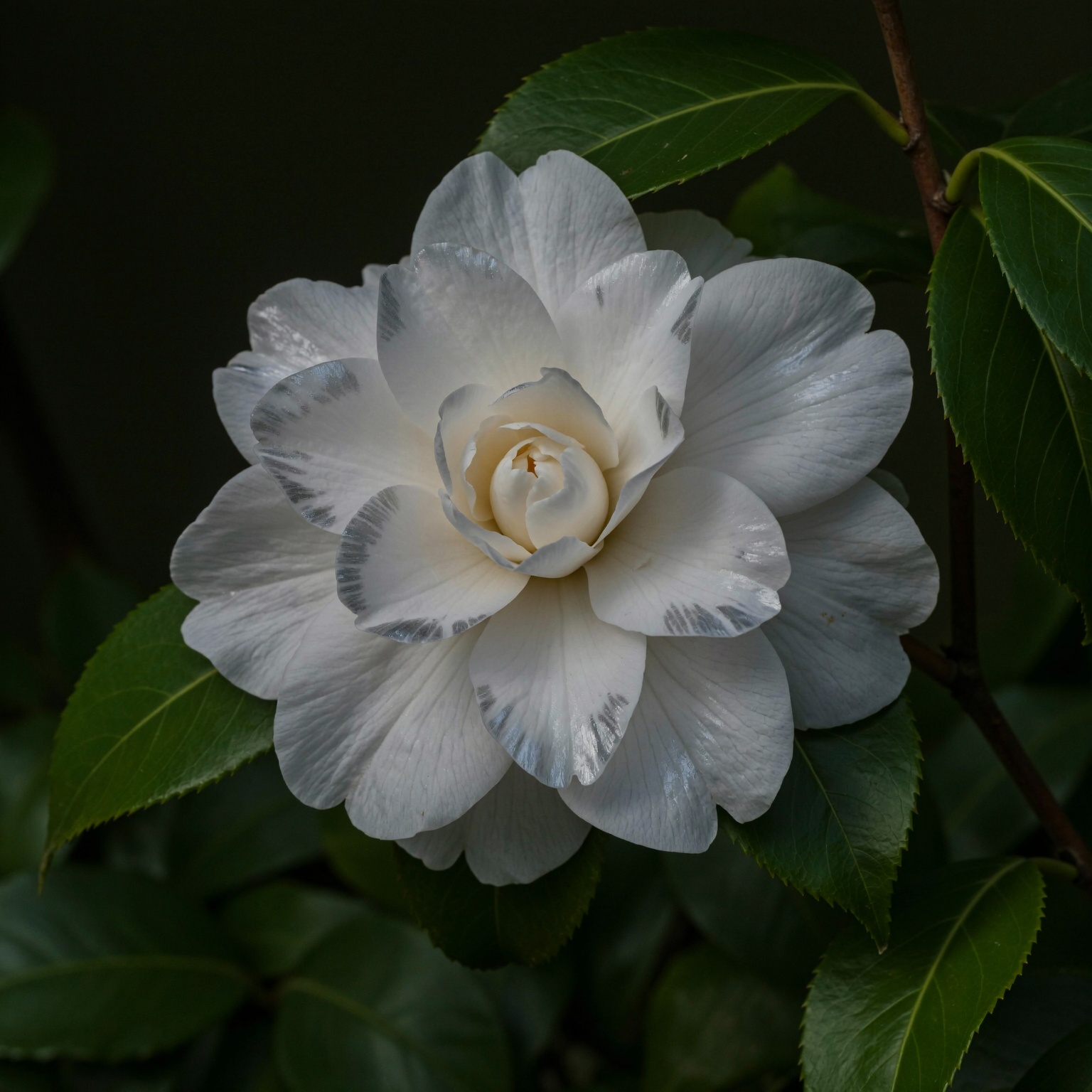 Silver Waves camellia variety - types of camellias