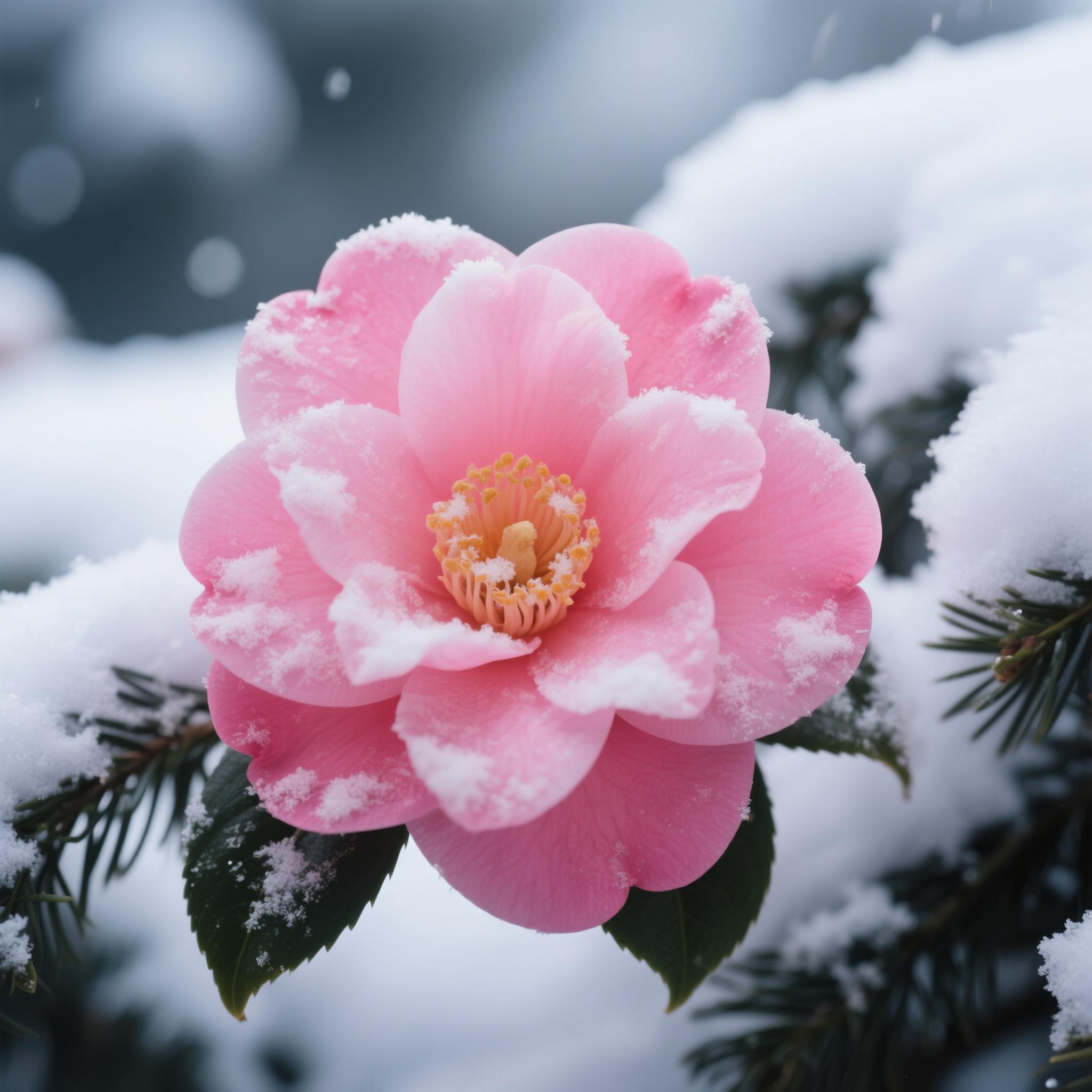 Camellias blooming - camellia maintenance