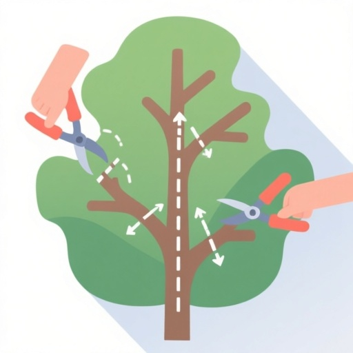 Basic pruning goals - removing dead or damaged branches - camellia maintenance