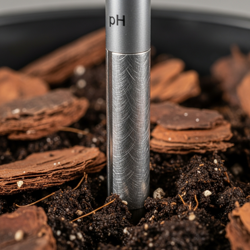 Testing soil pH for camellias - camellia soil conditions