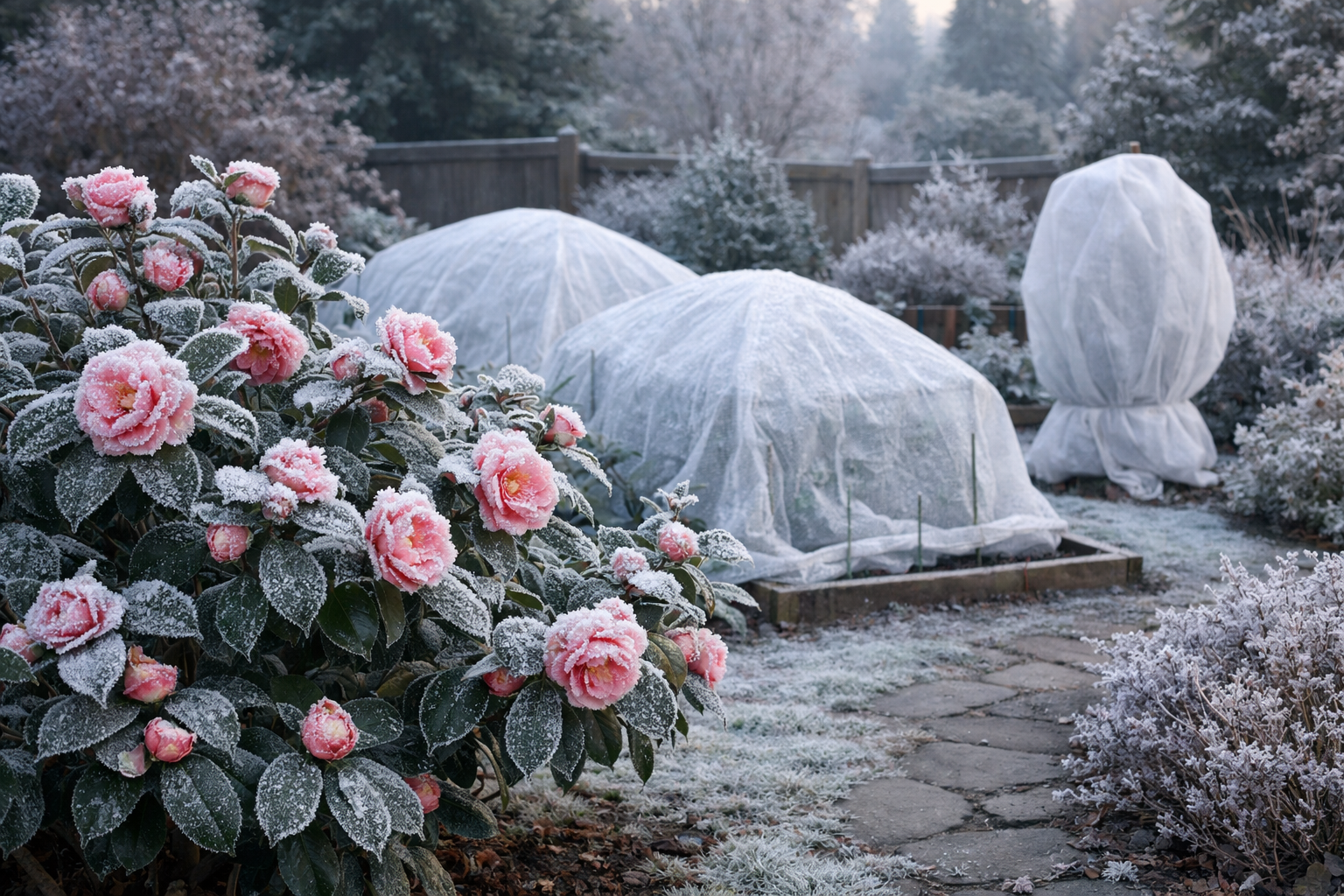 How to Protect Camellias from Frost: What I Do Every Winter to Keep Mine Blooming — image 1