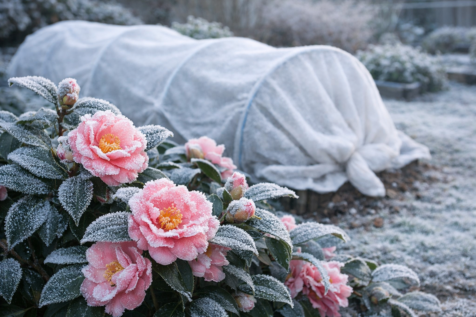 How to Protect Camellias from Frost: What I Do Every Winter to Keep Mine Blooming — image 2