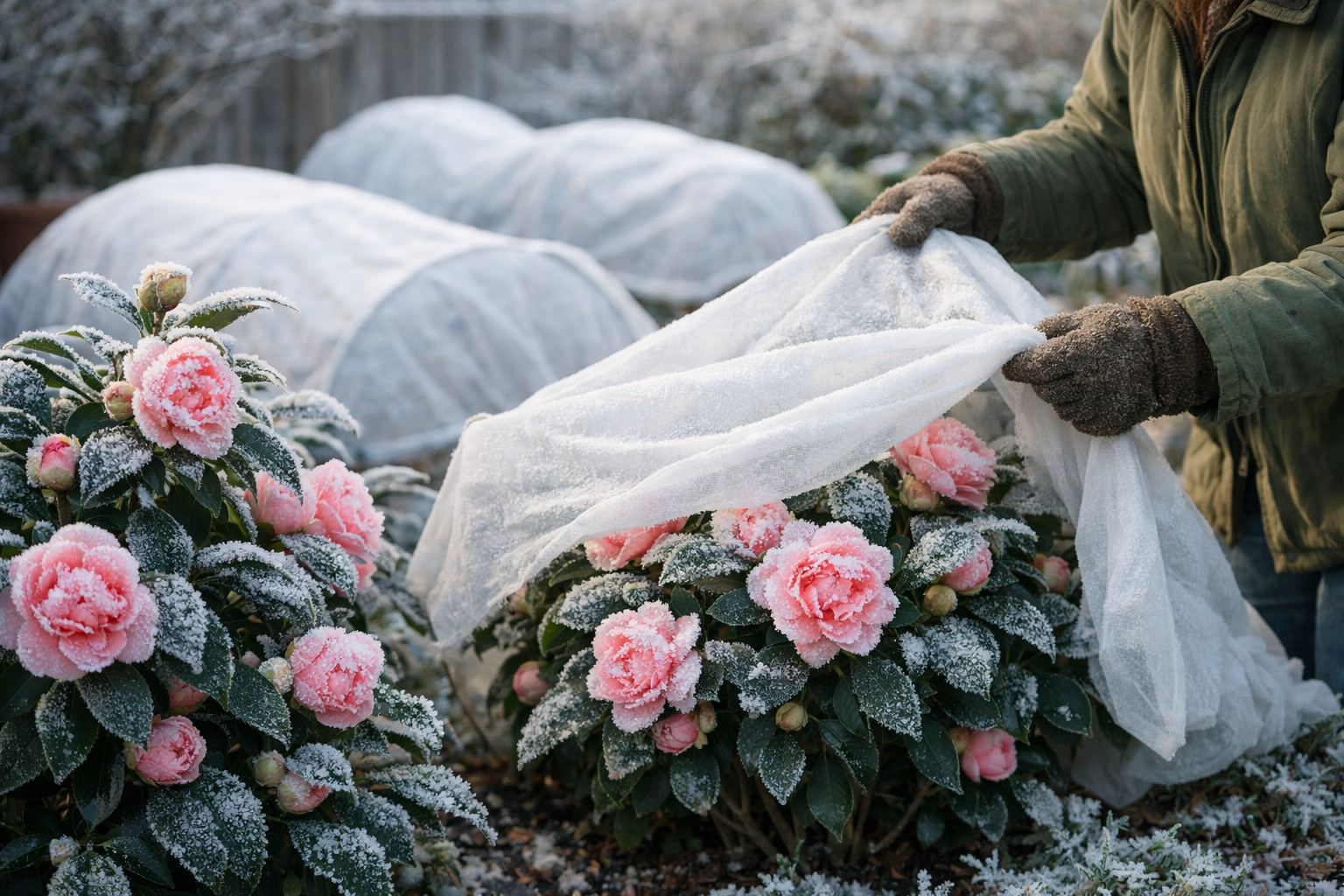 How to Protect Camellias from Frost: What I Do Every Winter to Keep Mine Blooming — image 3