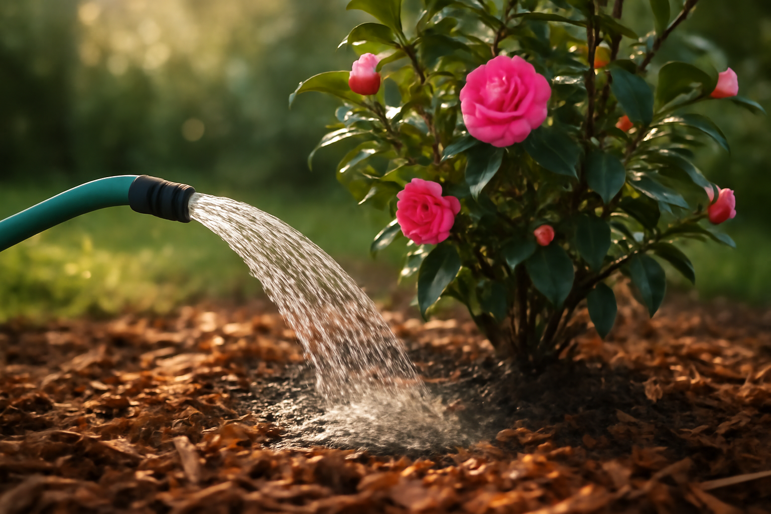 How to Water Camellias Correctly in Every Season