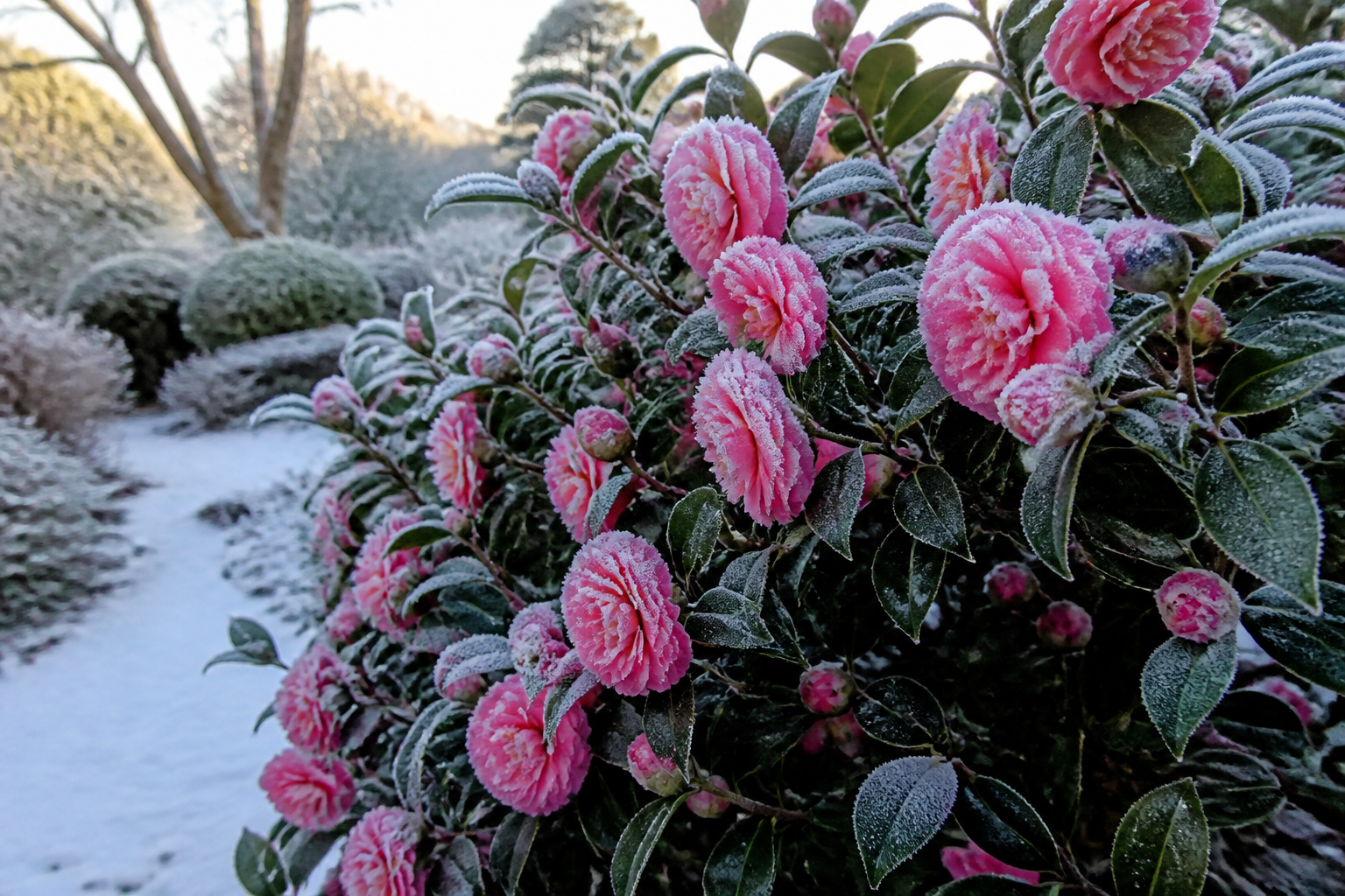 Cold Hardy Camellias for Zone 6: Best Varieties That Survive Winter