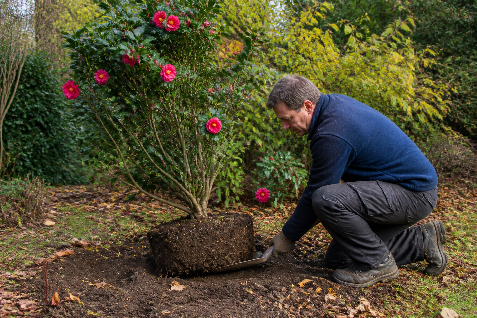 How to Transplant Camellias: Timing, Technique, and Avoiding Shock