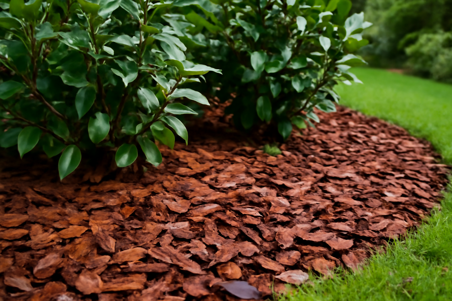 I Mulched My Camellias With Pine Bark Nuggets for Three Years Running