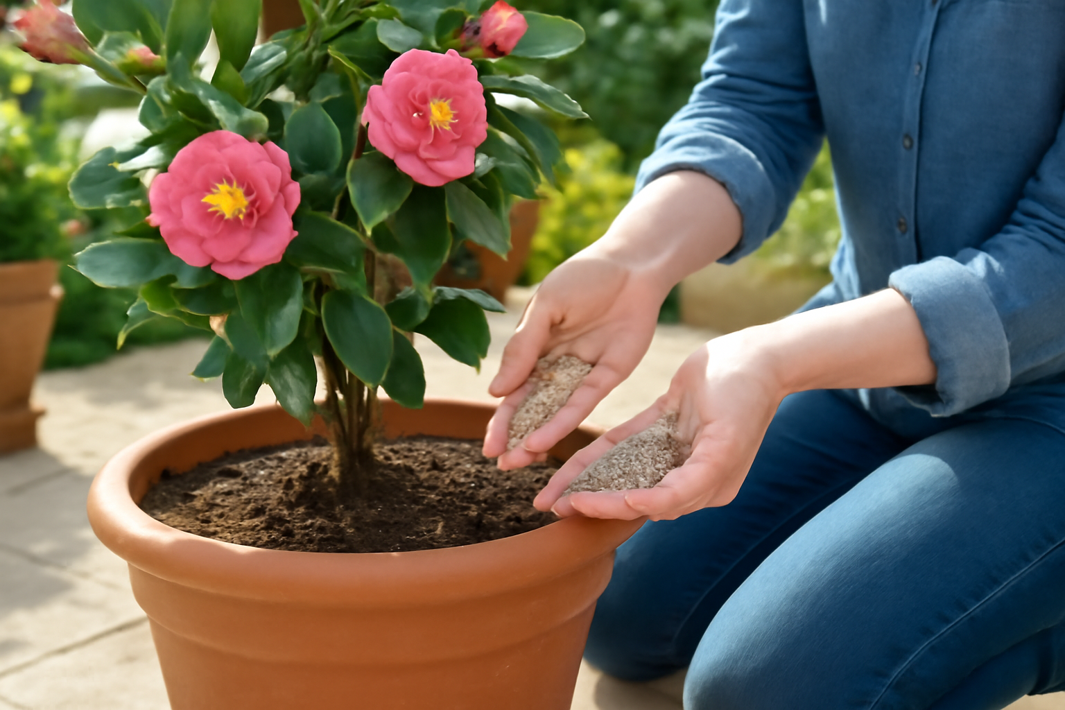 I Switched to Osmocote for My Potted Camellias and the Difference Was Obvious